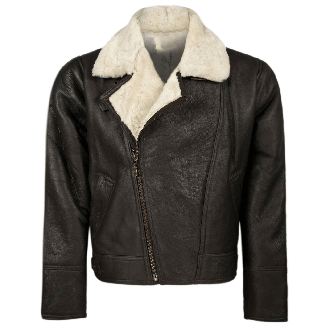 Men's B3 Bomber Leather Jacket - Bull Armour
