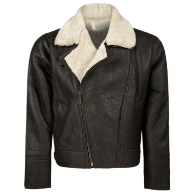 Men's B3 Bomber Leather Jacket - Bull Armour
